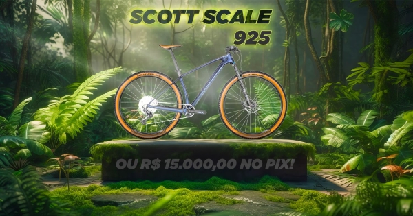 Ed.127 - Bike SCOTT SCALE 925 ou PIX de R$15.000,00