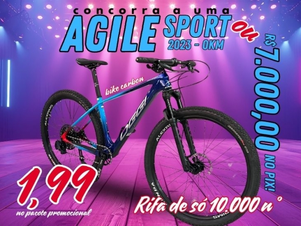 Ed.140 - Bike Agile Sport 2023 ou PIX de R$7.000,00