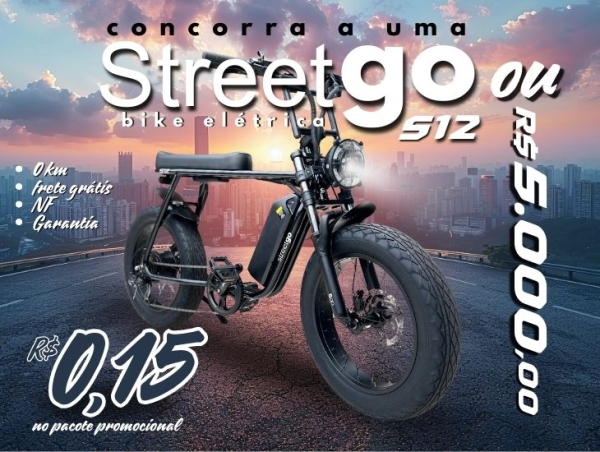 Ed.143 - Street Go S12 Okm ou PIX de R$5.000,00